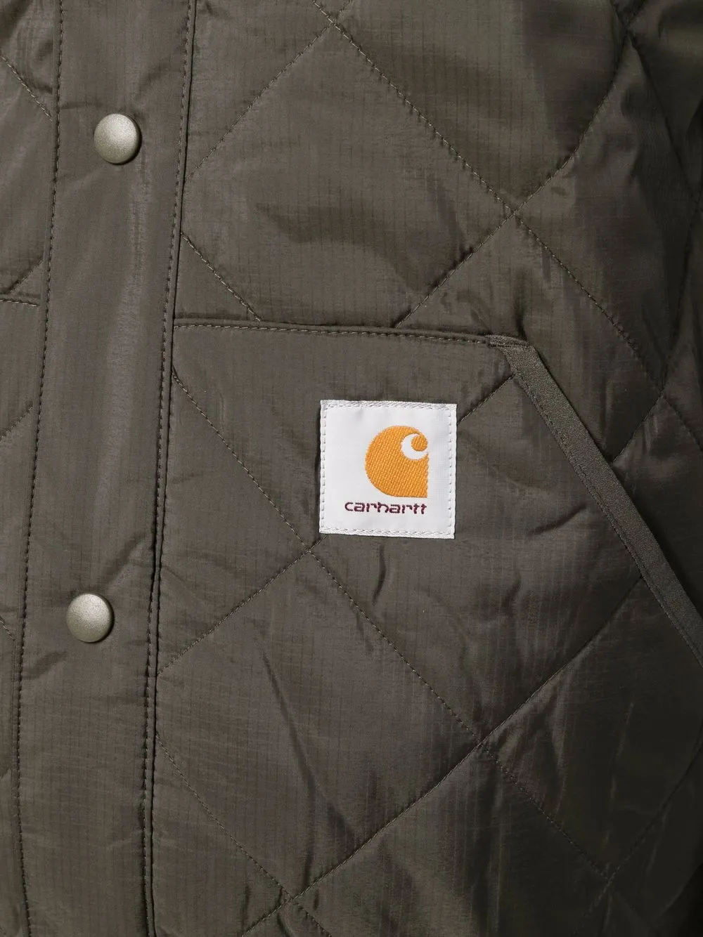 фото Carhartt wip стеганая куртка с логотипом