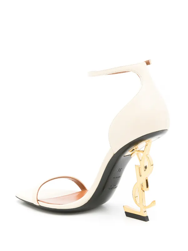 Saint Laurent Opyum 100mm YSL Heel Sandals Farfetch