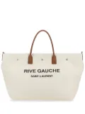 Saint Laurent Rive Gauche maxi tote bag - Neutrals