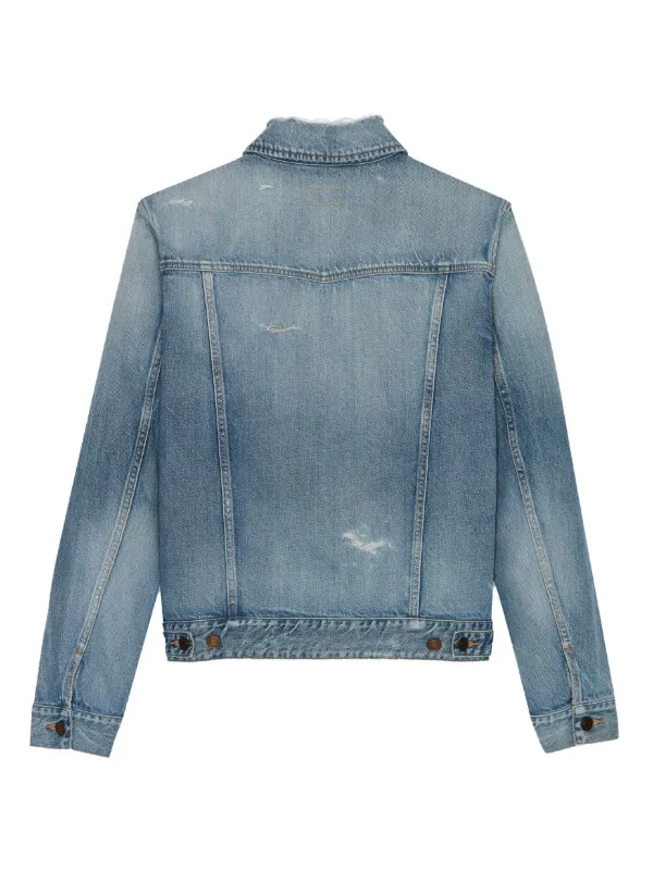 Saint laurent denim hotsell