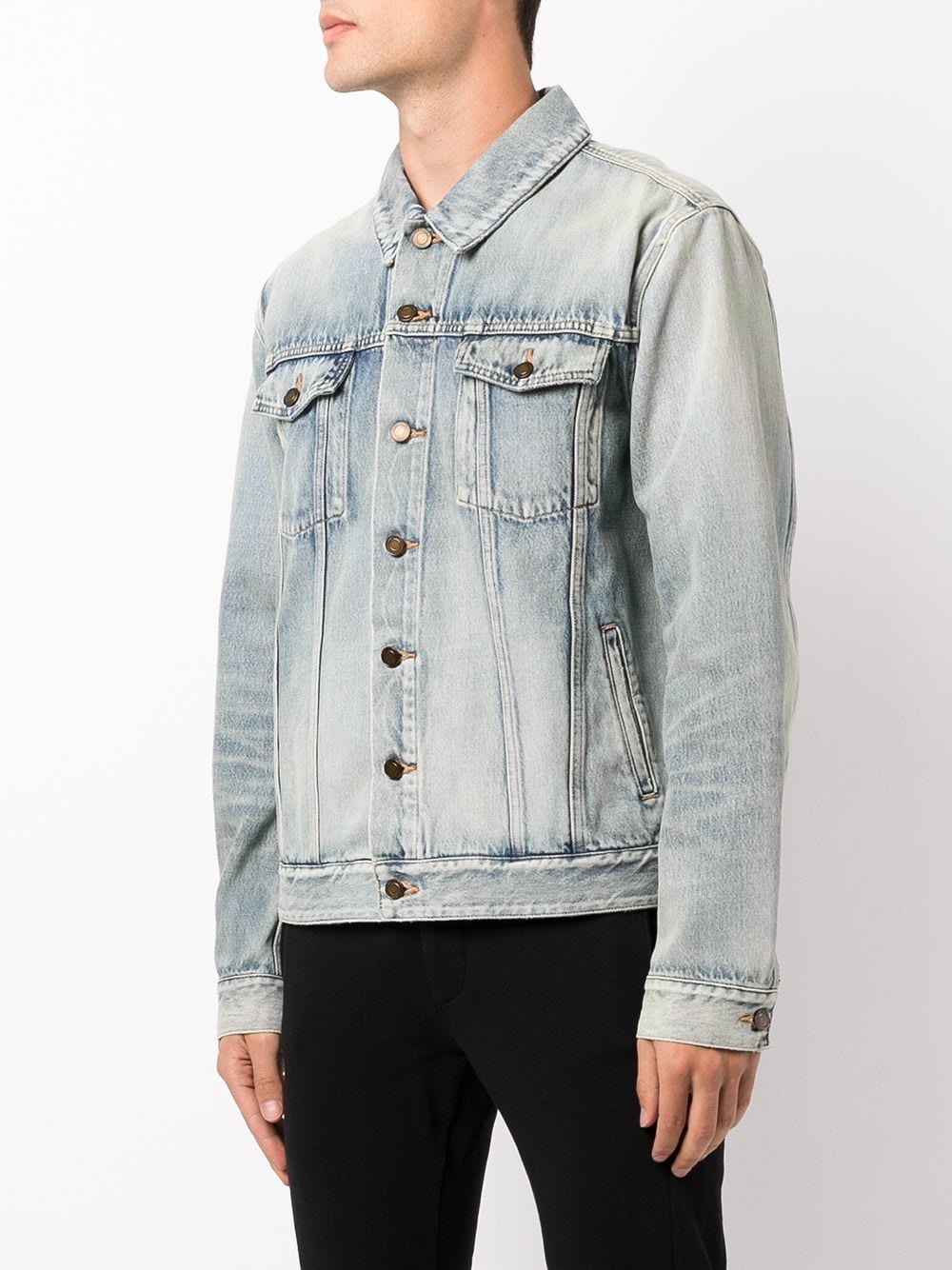 Saint Laurent Classic Denim Jacket - Farfetch