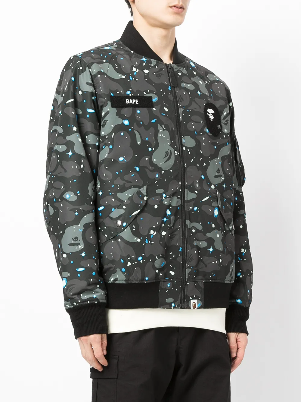Bape jacket top space camo