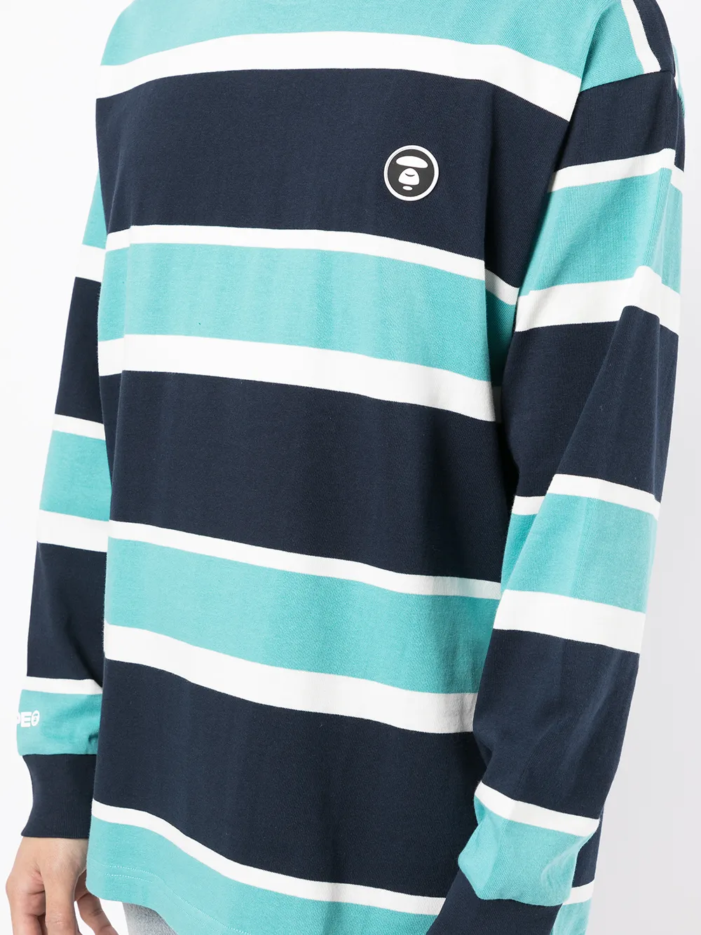 фото Aape by *a bathing ape® футболка с нашивкой-логотипом