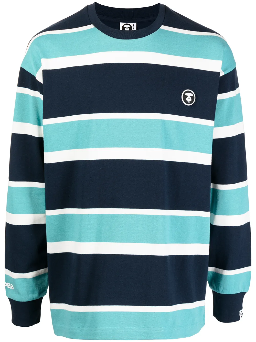 фото Aape by *a bathing ape® футболка с нашивкой-логотипом