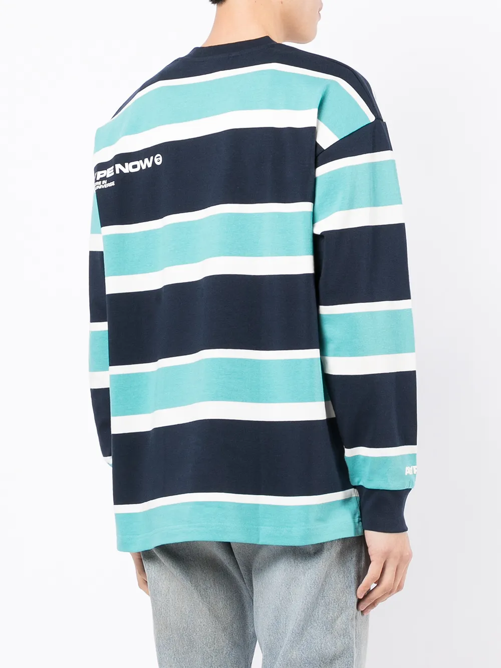 фото Aape by *a bathing ape® футболка с нашивкой-логотипом