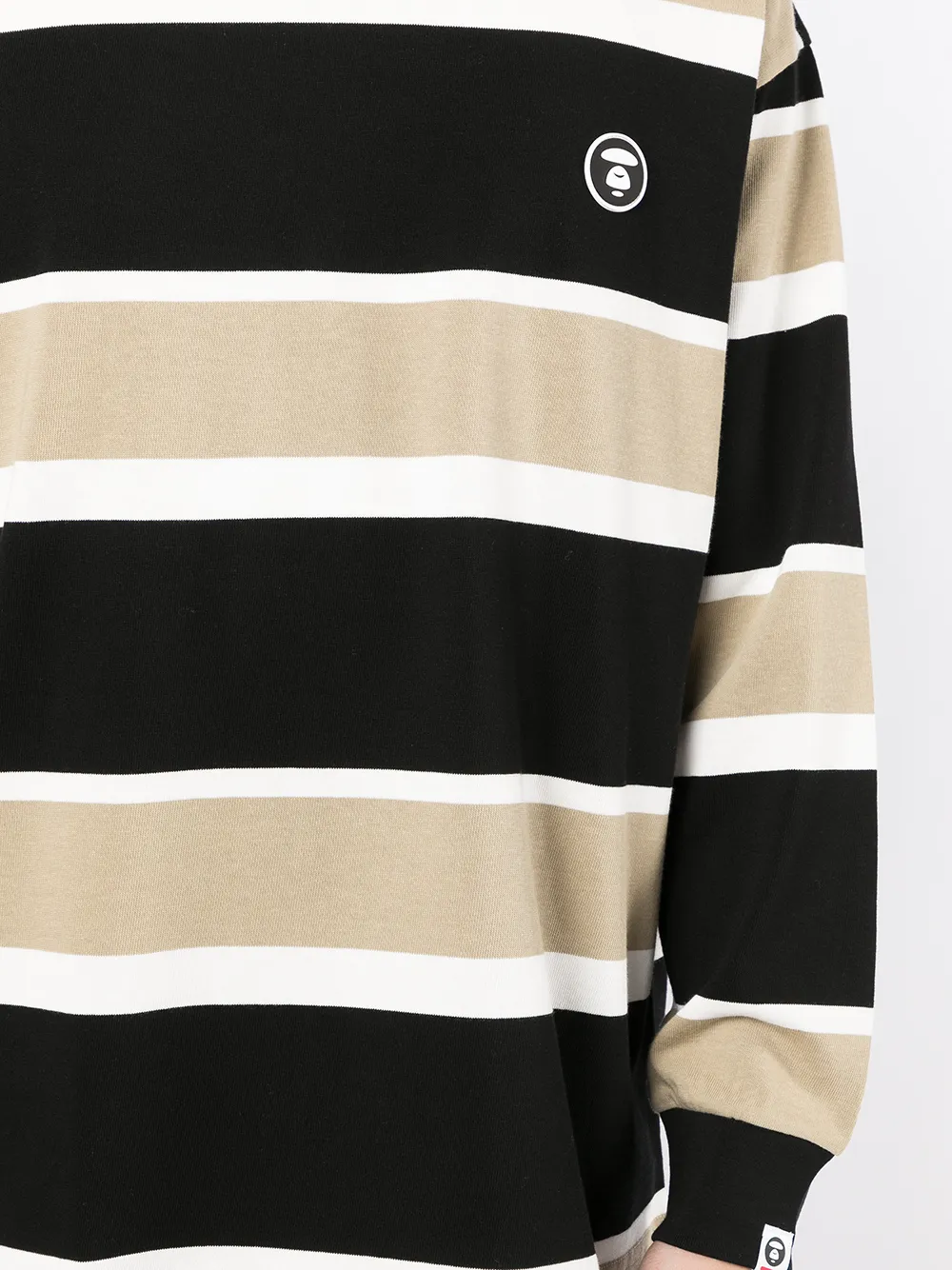 фото Aape by *a bathing ape® футболка с нашивкой-логотипом