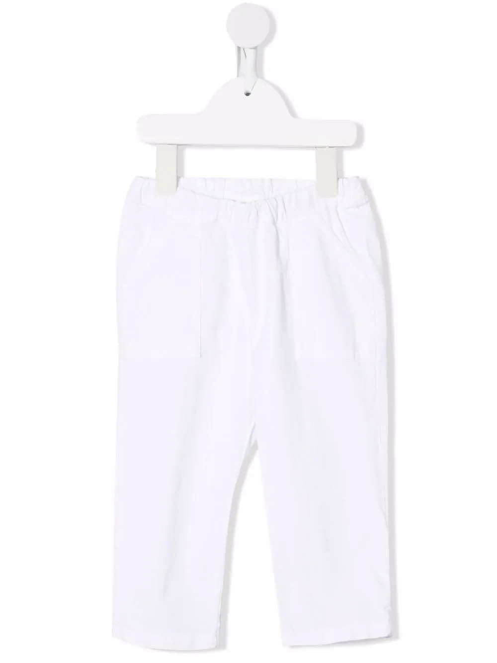 

Bonpoint pantalones con pretina elástica - Blanco