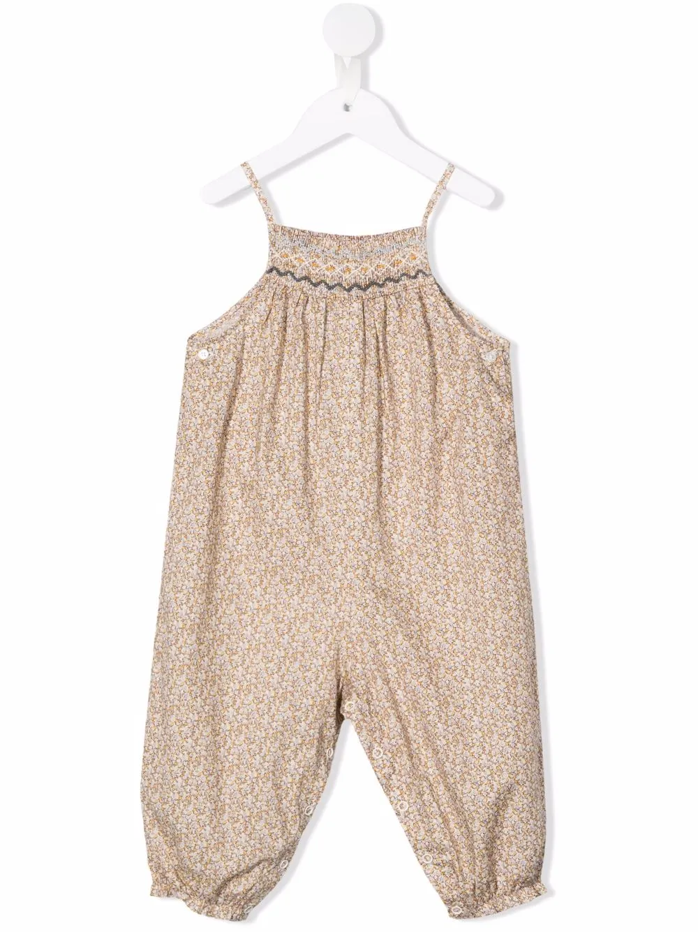 

Bonpoint Lilisy floral-print jumpsuit - Yellow