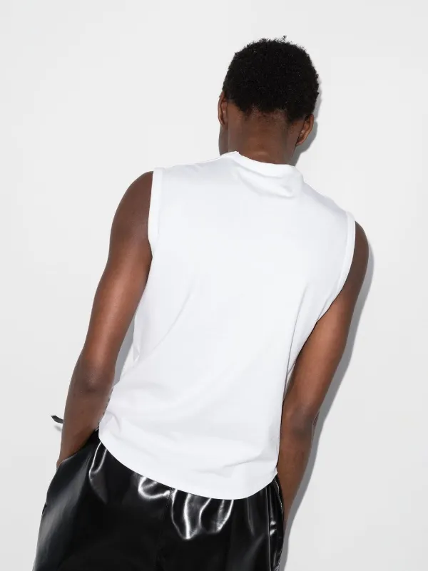 Raf Simons Grimcrawler-print Sleeveless Top | White | FARFETCH CA