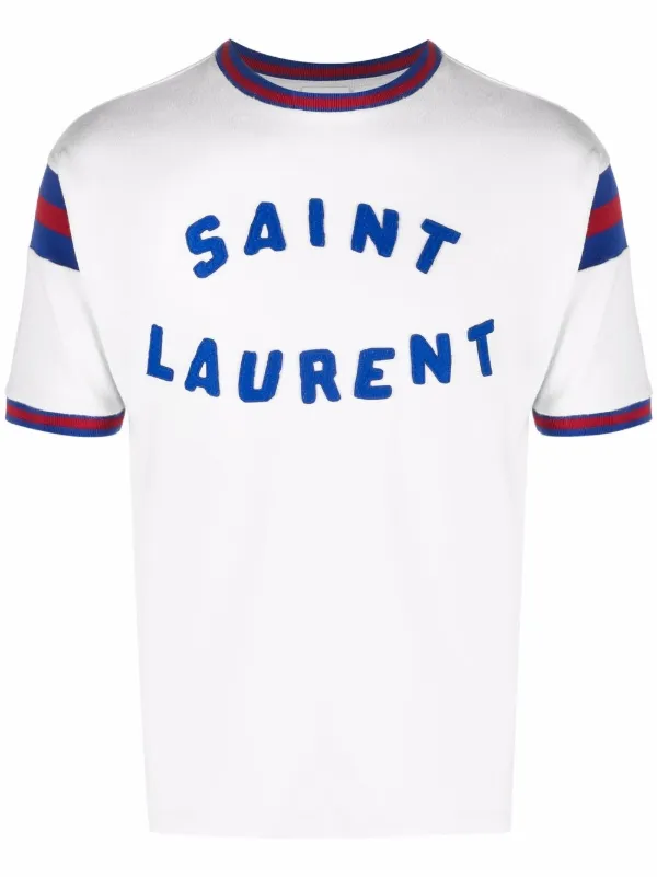 Saint Laurent サンローラン ロゴ Tシャツ - Farfetch