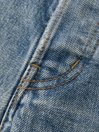saint laurent cropped jeans
