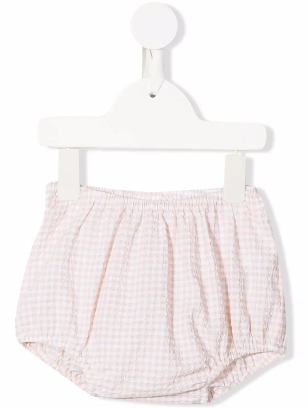 

Bonpoint Aki vichy check-print shorts - Neutrals