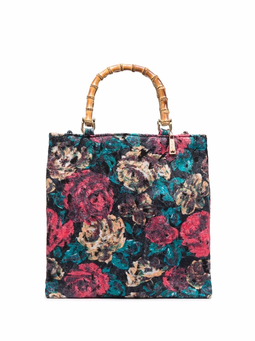 фото La milanesa сумка-тоут с цветочным узором