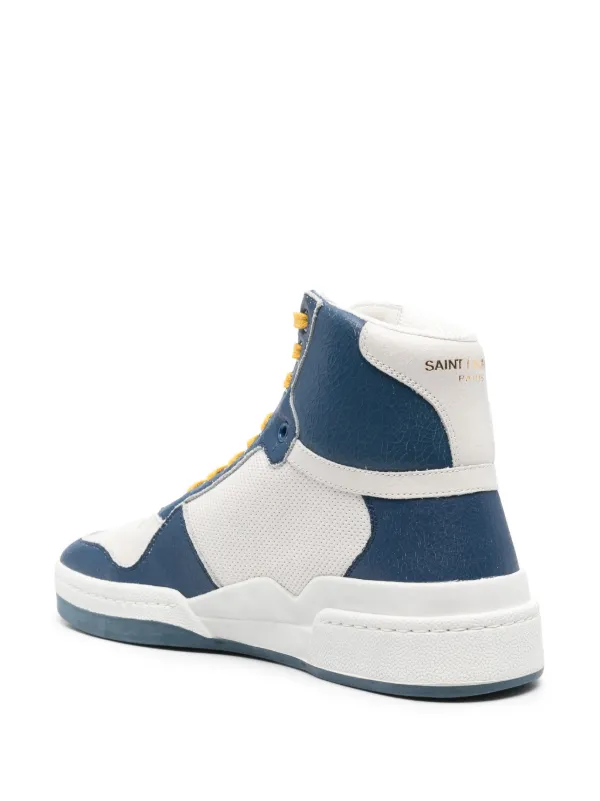 Saint LaurentサンローランSL/24 Logo Mid Sneakersスニーカー Saint Laurent SL/24 Sneakers | White | FARFETCH IL