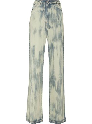 KNWLS acid-wash Straight Leg Jeans - Farfetch