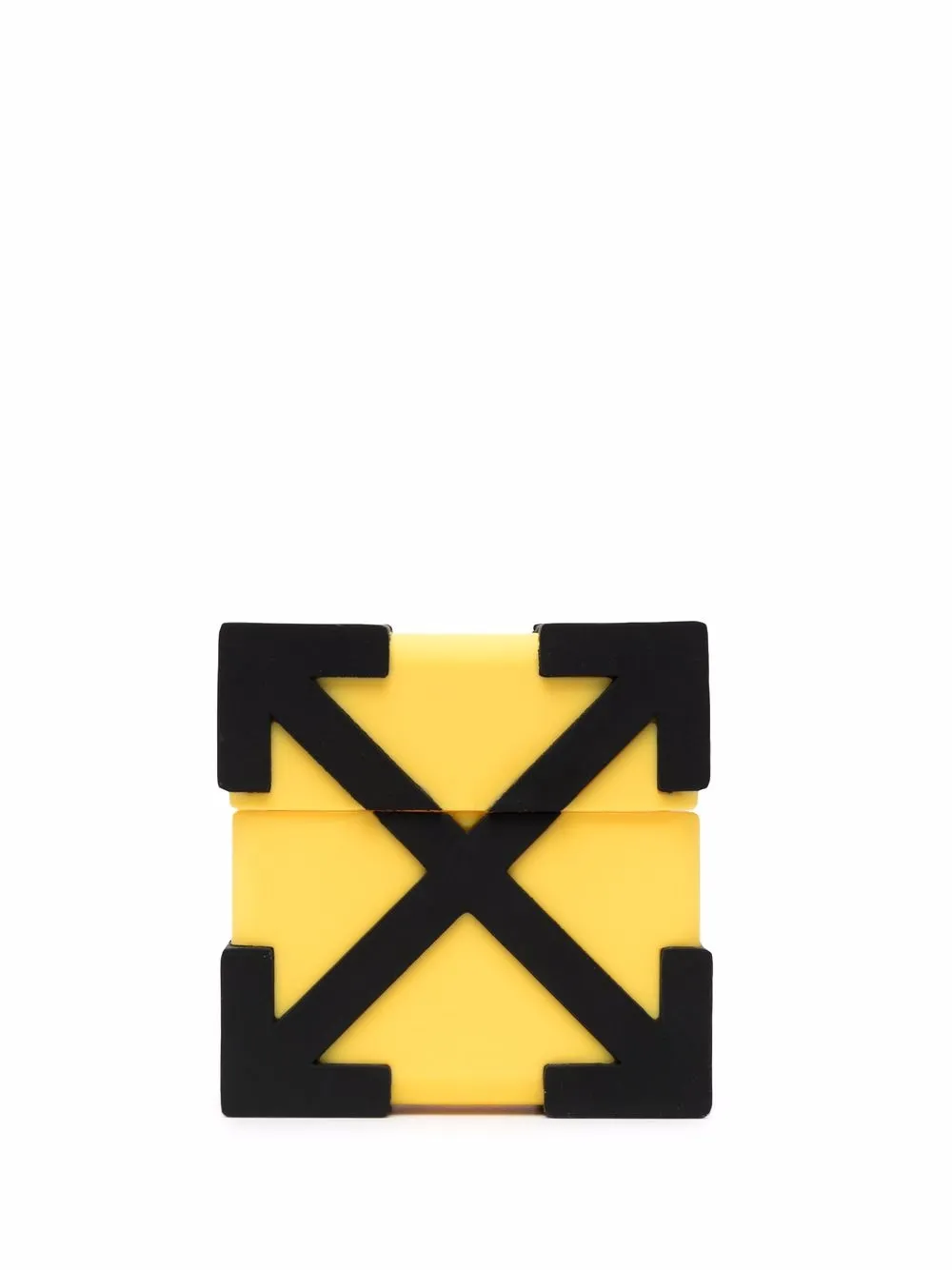 

Off-White estuche con motivo Arrows para AirPods - Amarillo