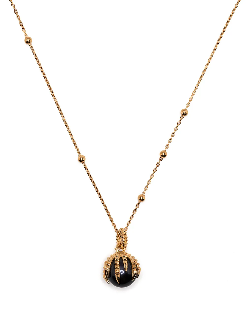 

Kasun London Dragon pearl-pendant necklace - Gold