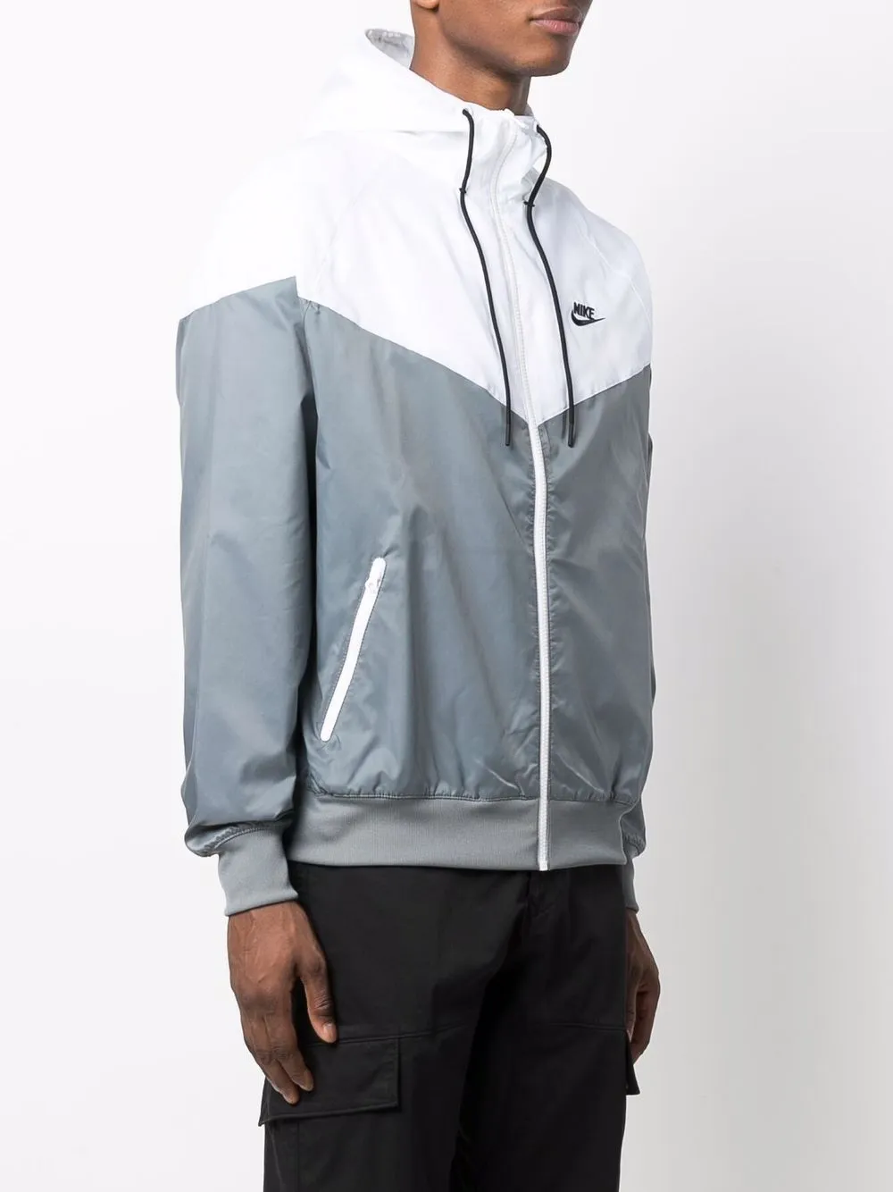 Nike Windjack met colourblocking Grijs