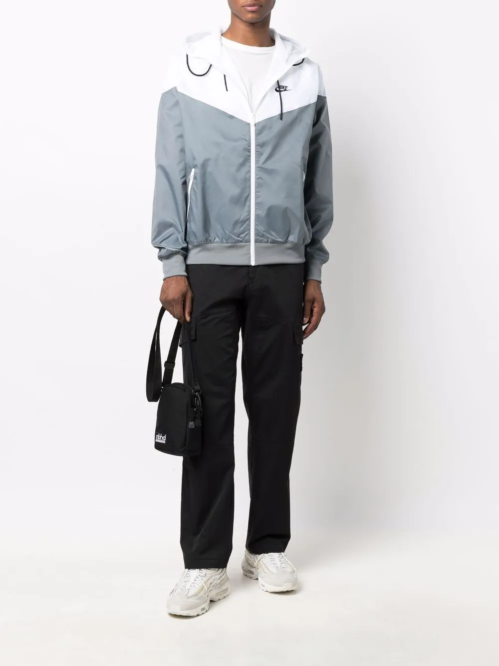 Nike Windjack met colourblocking Grijs