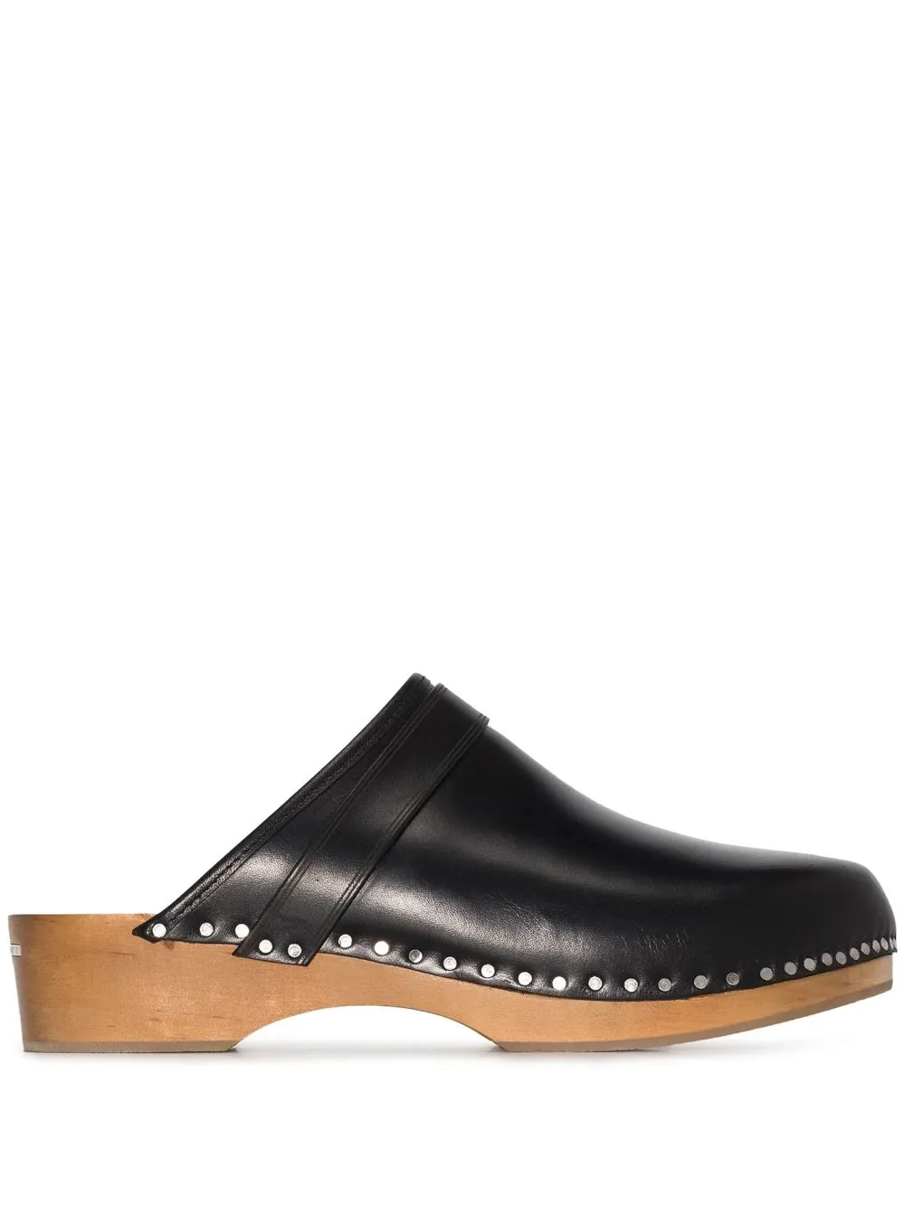 

Isabel Marant Thalie round toe clogs - Black