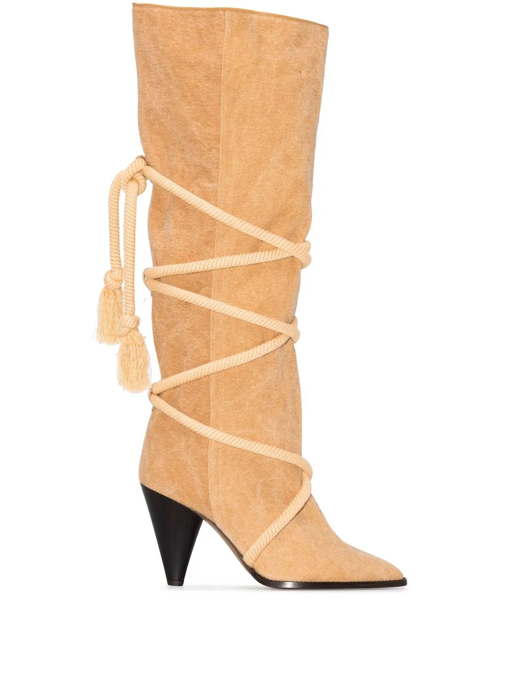Lophie 90mm rope-strap boots