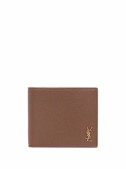 Saint Laurent logo-detail leather wallet