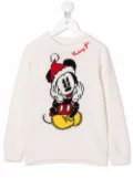 MC2 Saint Barth Kids Mickey Mouse print sweater - White
