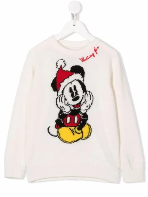 MC2 Saint Barth Kids Mickey Mouse print sweater
