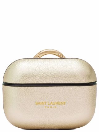 Saint Laurent AirPods Pro Leather Case - Farfetch