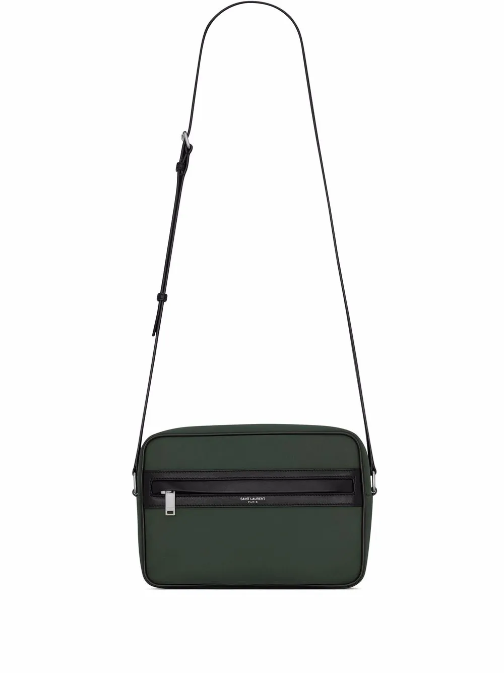 Saint Laurent Camp twotone Messenger Crossbody Bag Farfetch