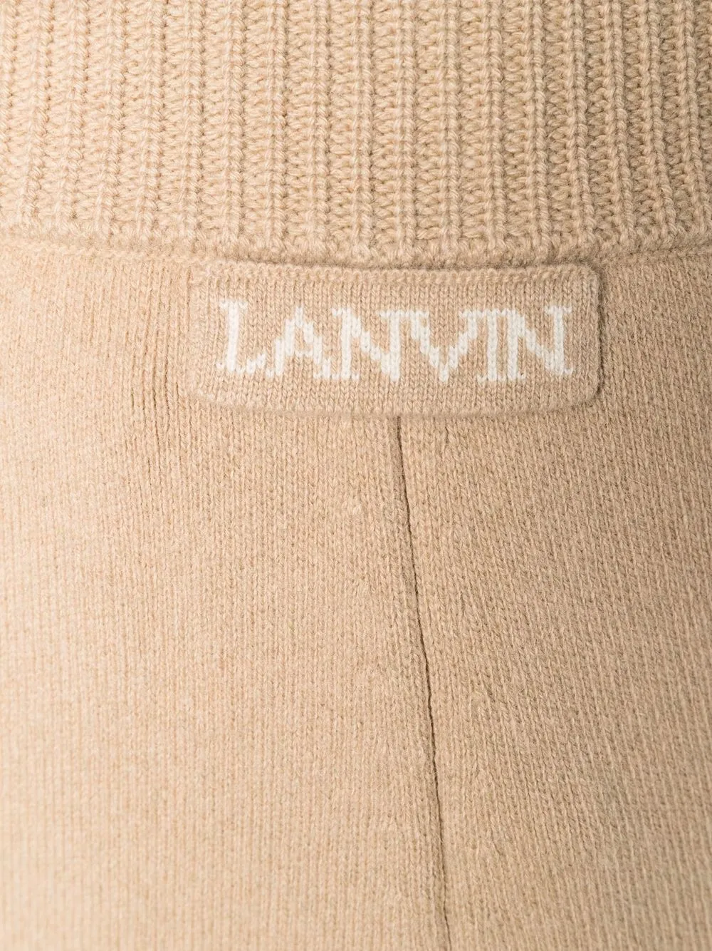 фото Lanvin спортивные брюки с нашивкой-логотипом