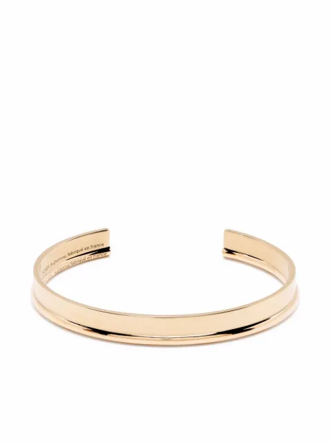 Le Gramme set de brazaletes en oro amarillo pulido de 18kt