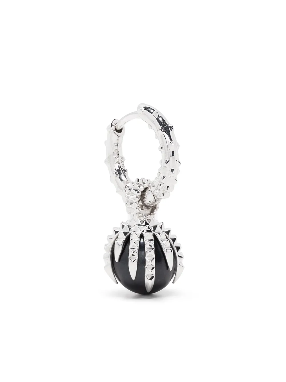 

Kasun London Dragon pearl-embellished earring - Silver