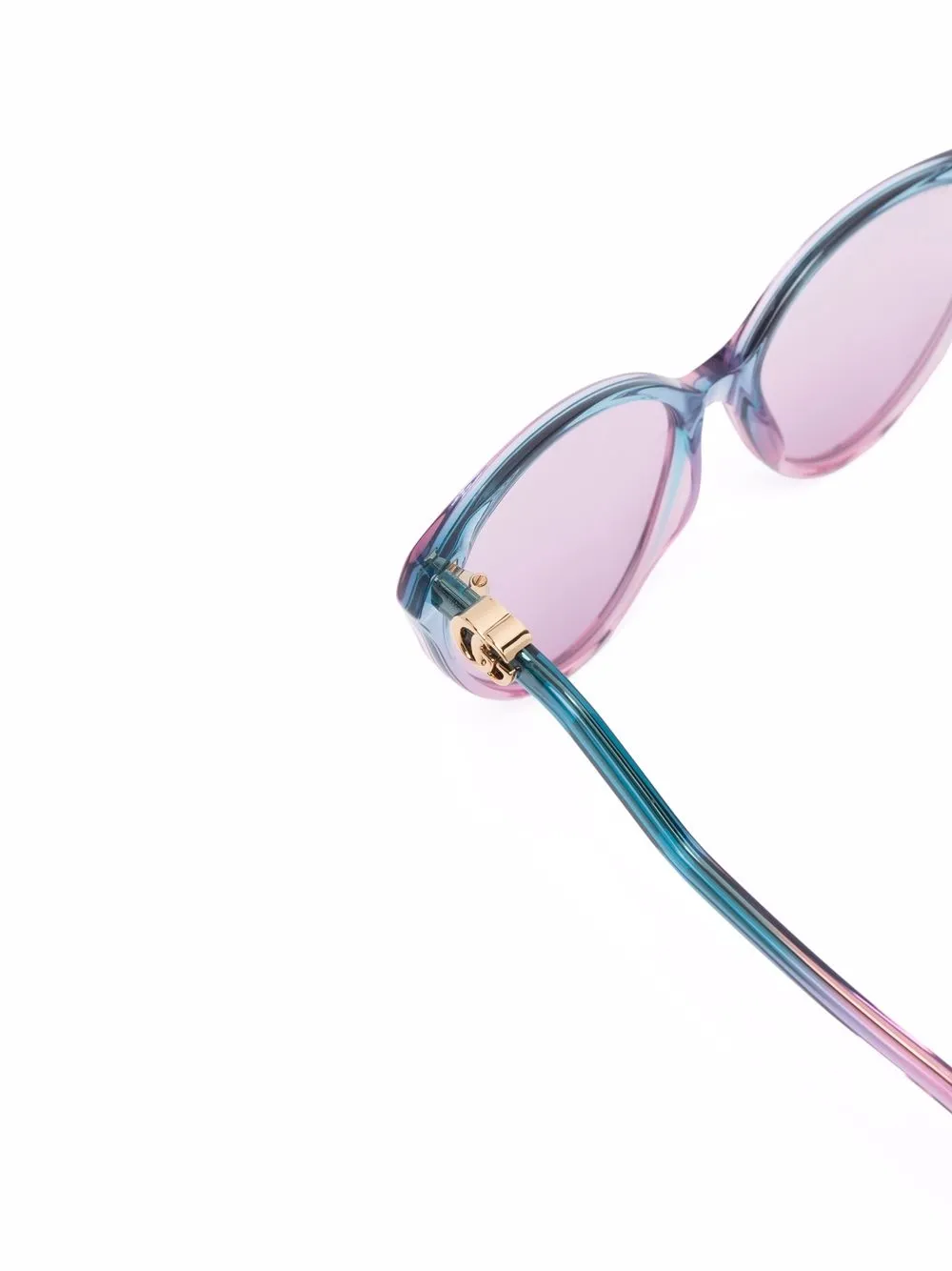 фото Gucci eyewear солнцезащитные очки в оправе 'кошачий глаз'