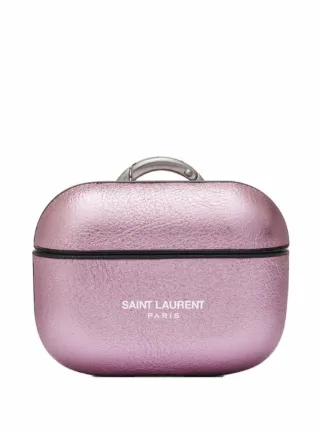 Saint Laurent AirPods Pro Leather Case - Farfetch