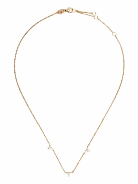 Roberto Coin Colar Love by the Yard de ouro amarelo 18k com diamante