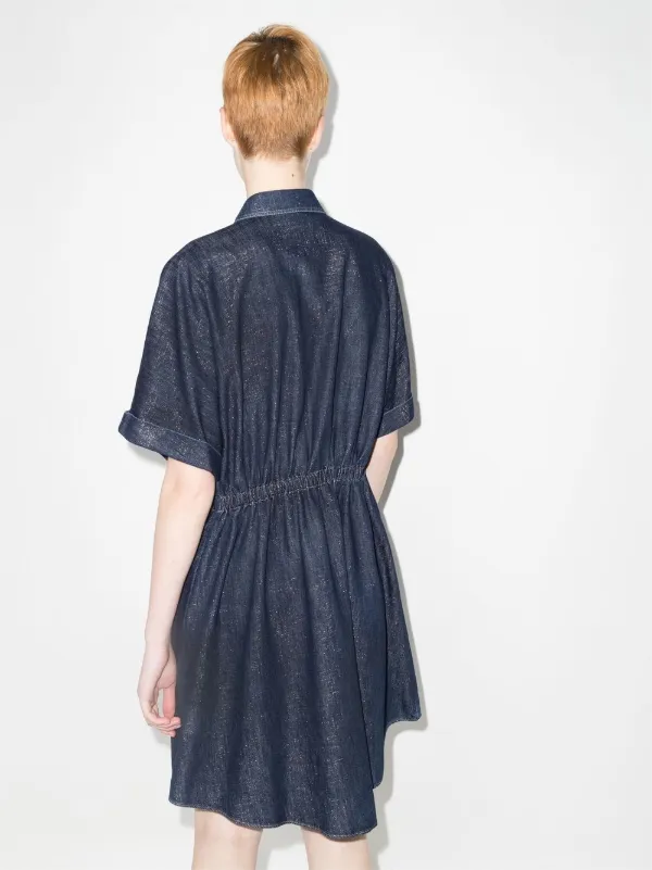 Brunello Cucinelli Denim Midi Shirt 