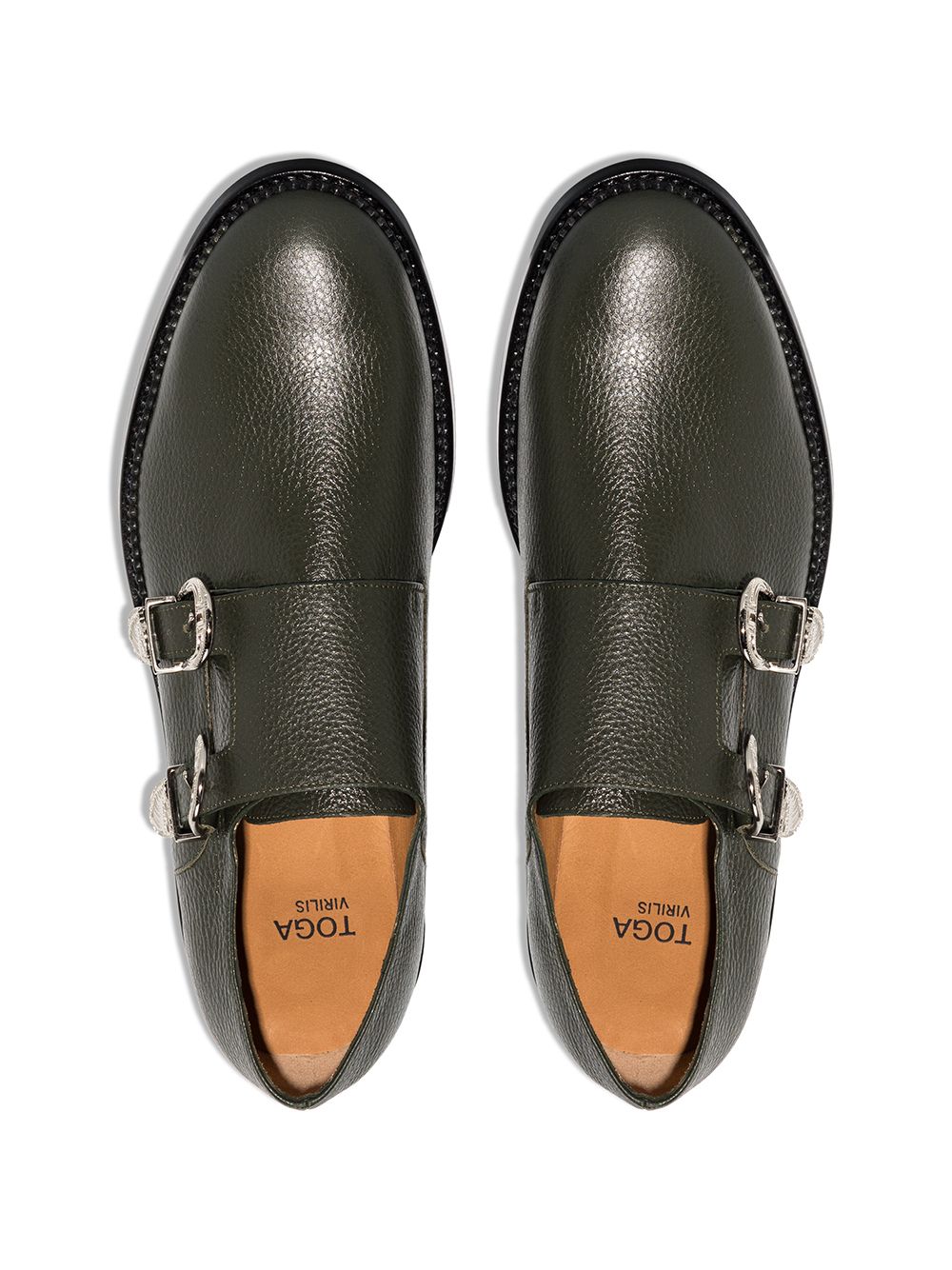 фото Toga double-strap monk shoes