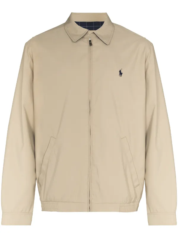 Zip up polo on sale jacket