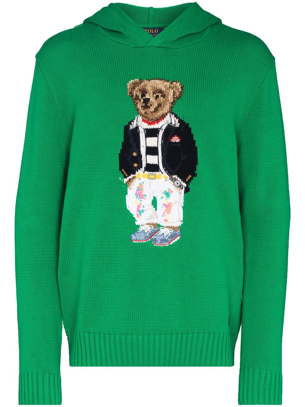 фото Polo ralph lauren трикотажное худи polo bear