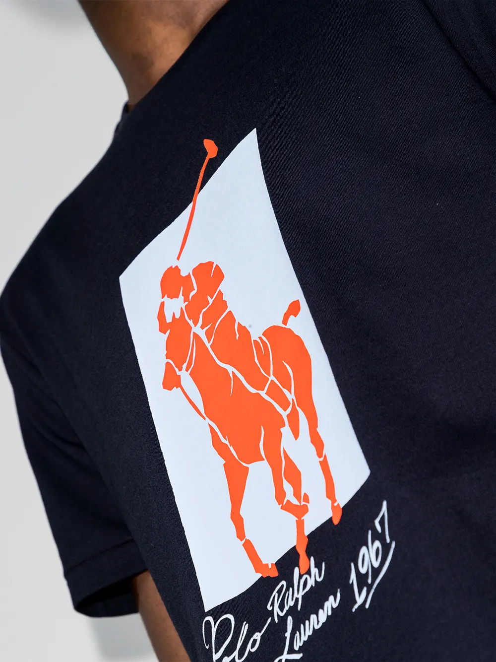 фото Polo ralph lauren футболка с принтом big pony