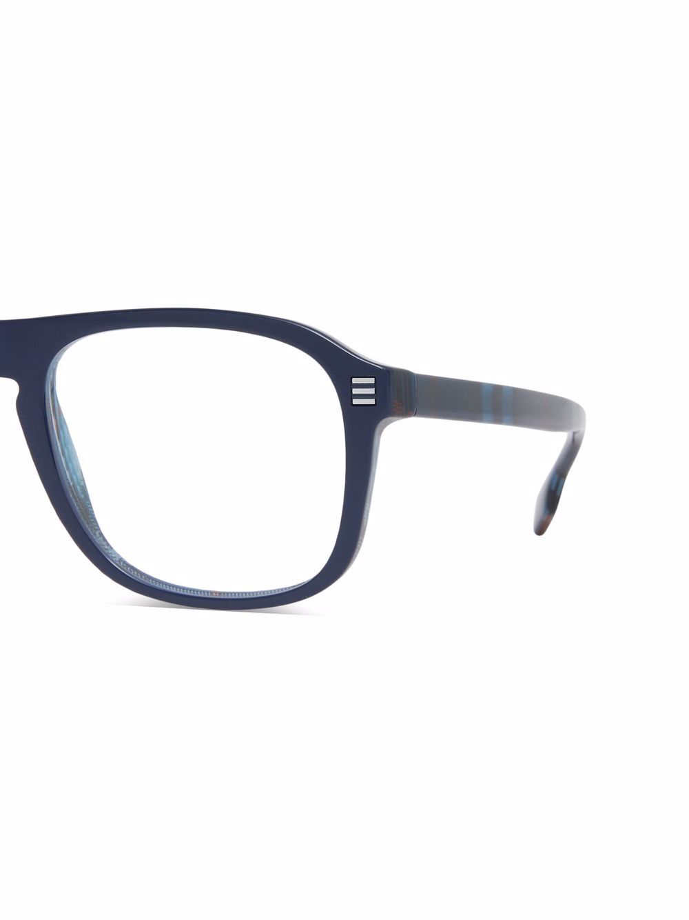 фото Burberry eyewear очки с узором в клетку