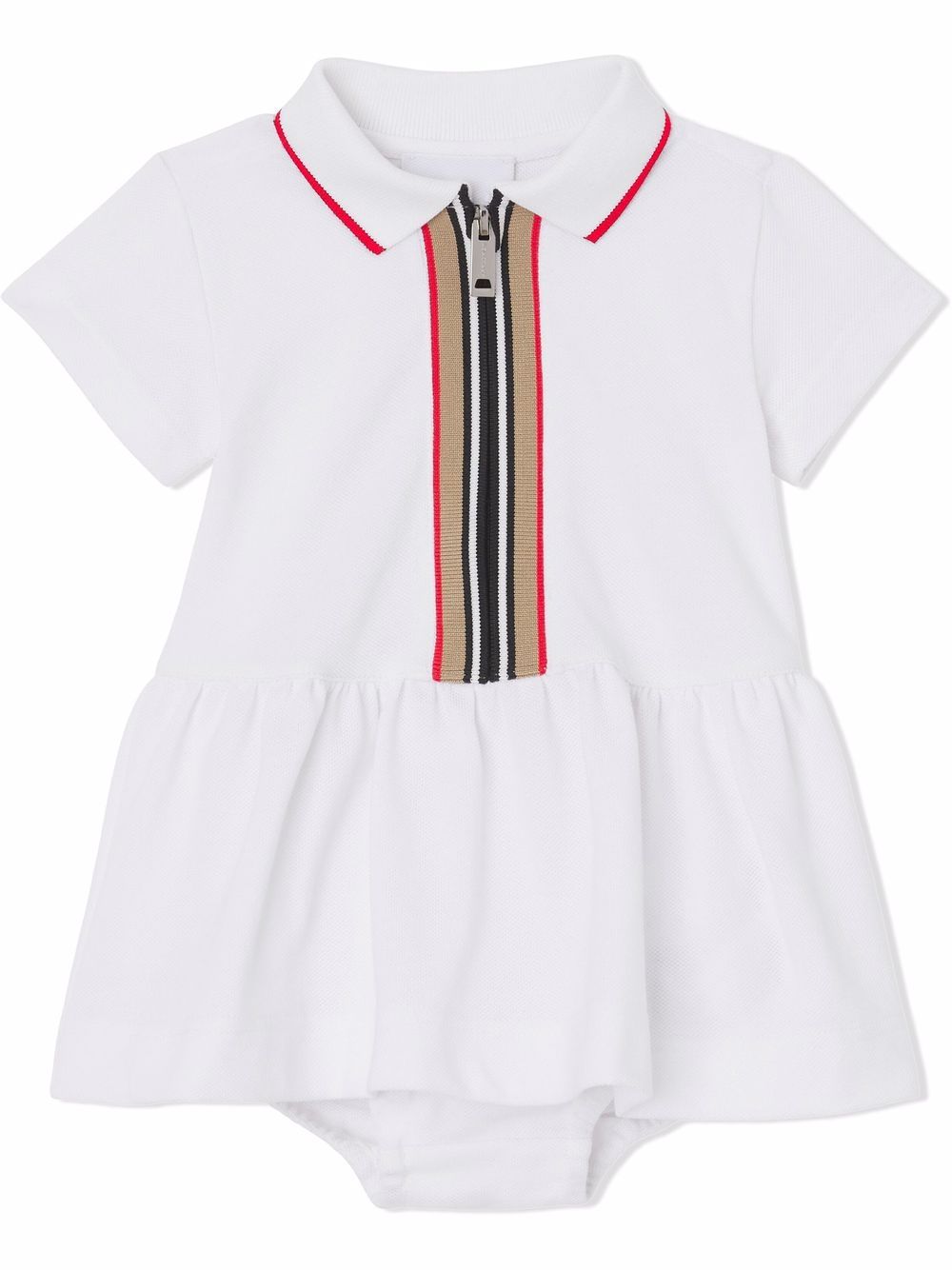 фото Burberry kids платье в полоску icon stripe