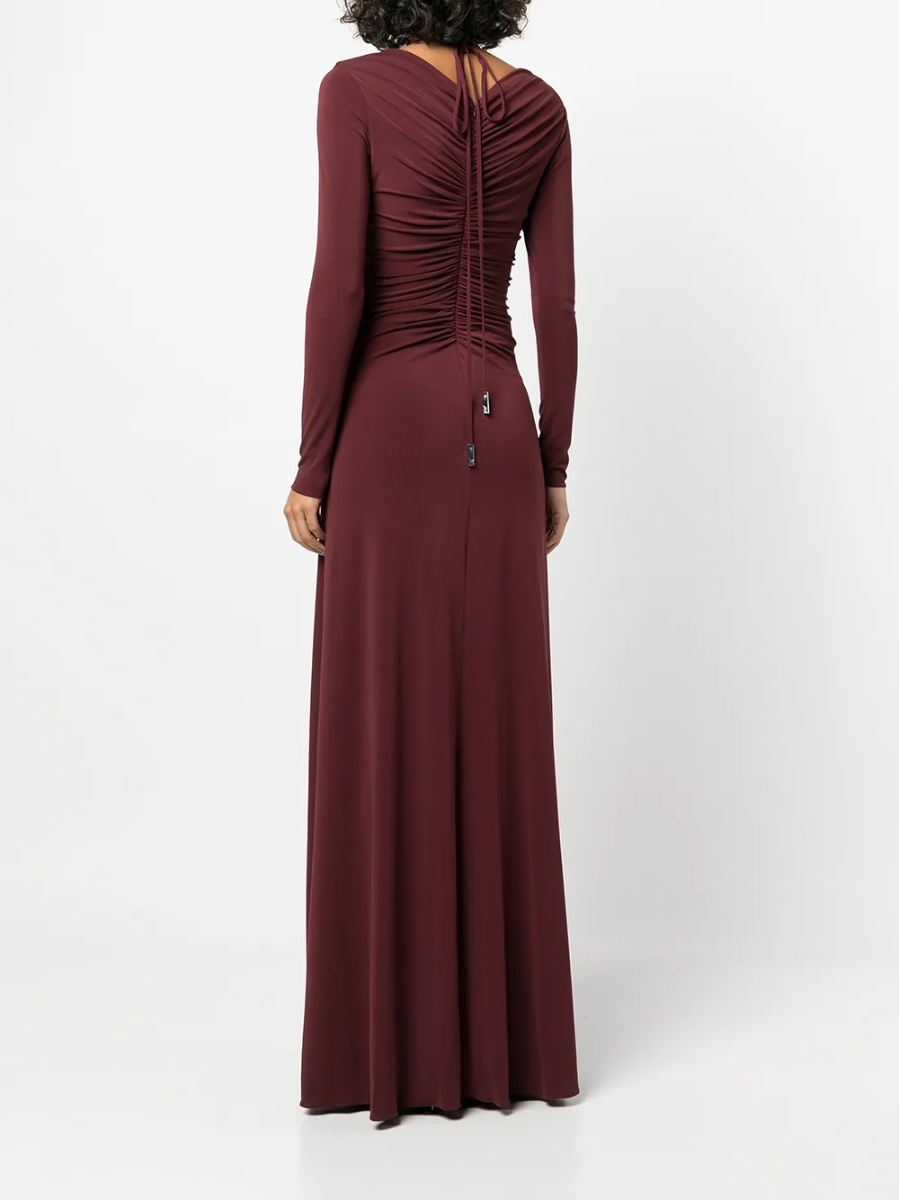 фото Halston heritage платье baylee с вырезом халтер