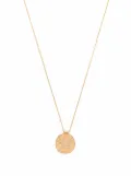 Maje Zodiac medal necklace - Gold