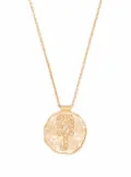 Maje Zodiac medal necklace - Gold