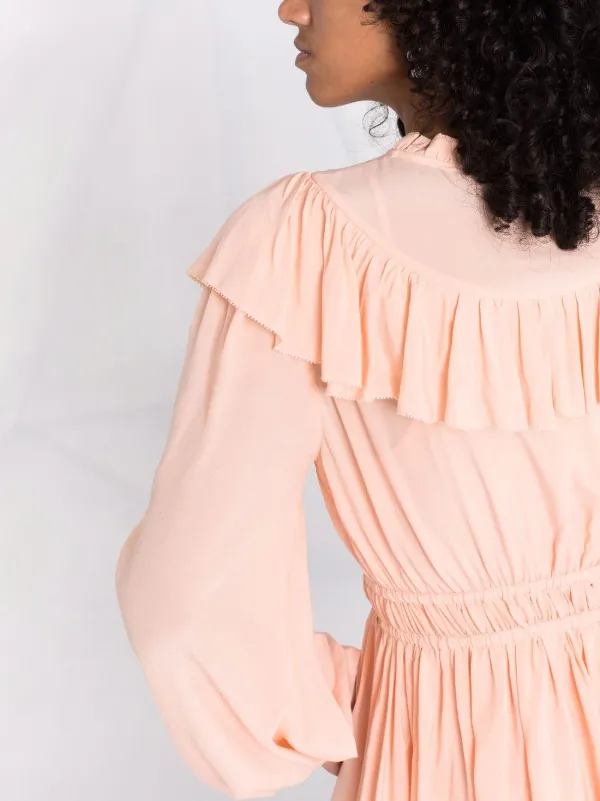 Maje Riava Georgette Dress - Farfetch
