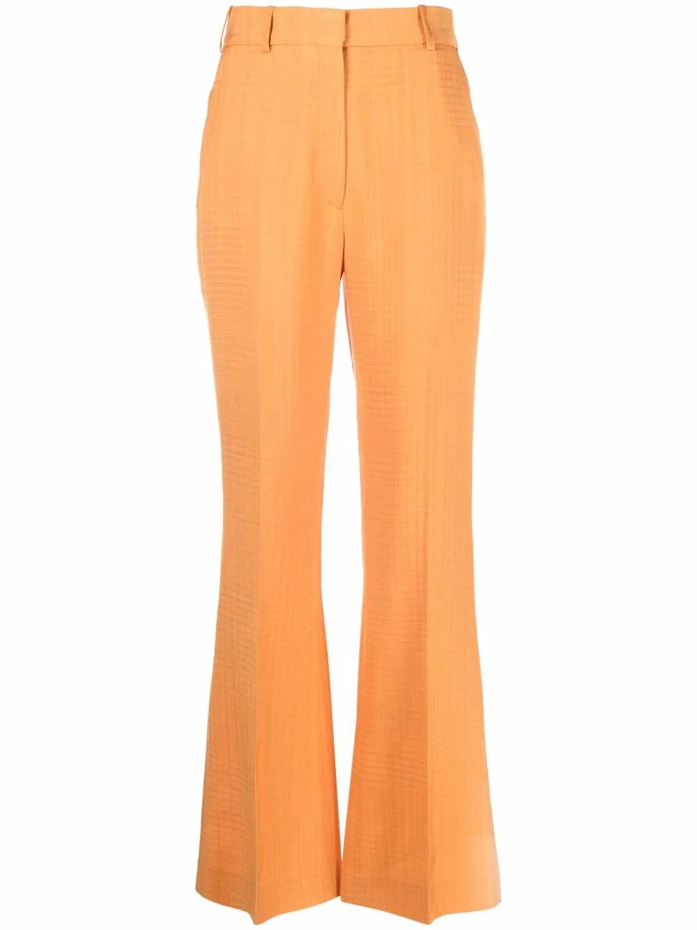 

SANDRO high-rise flared trousers - Orange