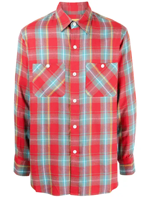 Seven By Seven checked wool shirt