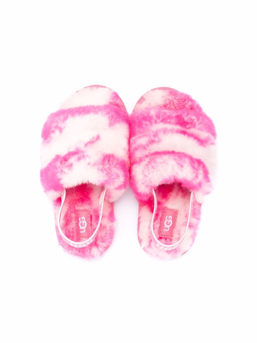 фото Ugg kids сандалии fluff yeah из овчины